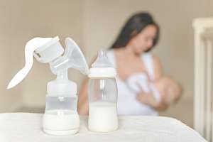 Breast milk - calories, kcal