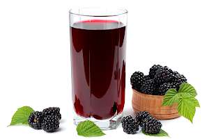 Blackberry juice - calories, kcal