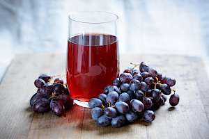 Grape juice - calories, kcal