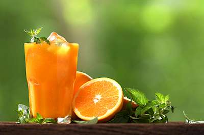 Orange juice - calories, kcal
