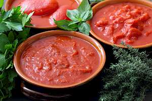 Tomato sauce - calories, kcal, weight, nutrition