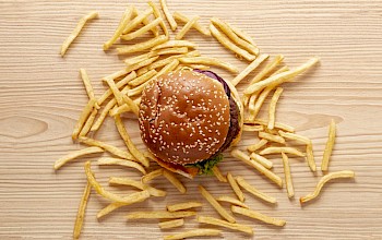 burger bing hamburger vs mcdonalds fries