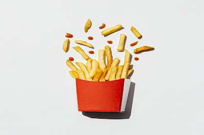 McDonalds fries - calories, kcal