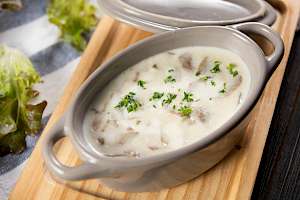 Mushroom soup - calories, kcal, weight, nutrition