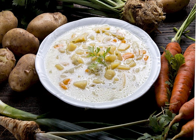 Vegetable Soup Calories and Nutrition (100g)