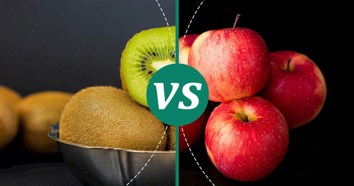Apple vs Kiwi Nutrition Comparison