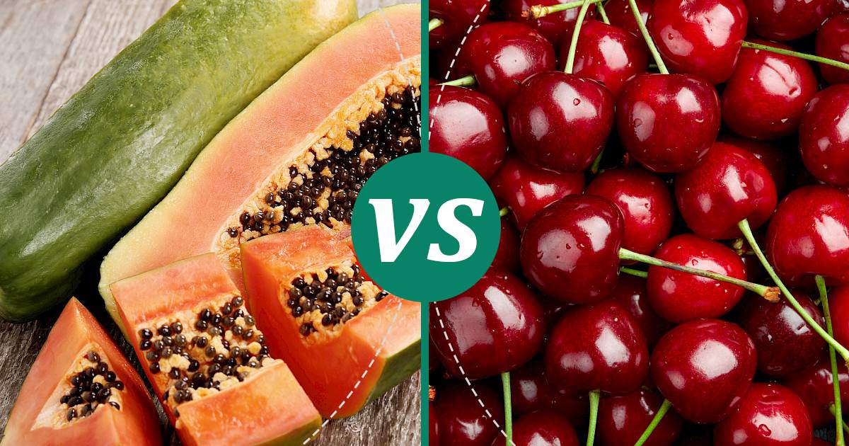 Cherries vs Papaya Nutrition Showdown