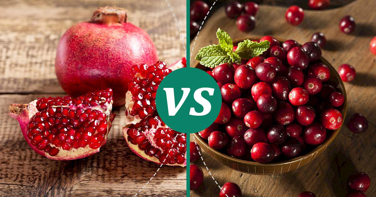 Cranberries vs Pomegranate: Nutrition & Calories Compare